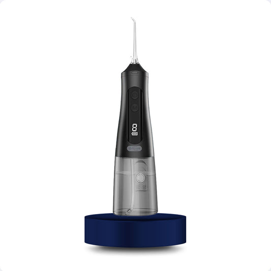 jet dentaire portable rechargeable - oral irrigator M131 noir - monjetdentaire.fr